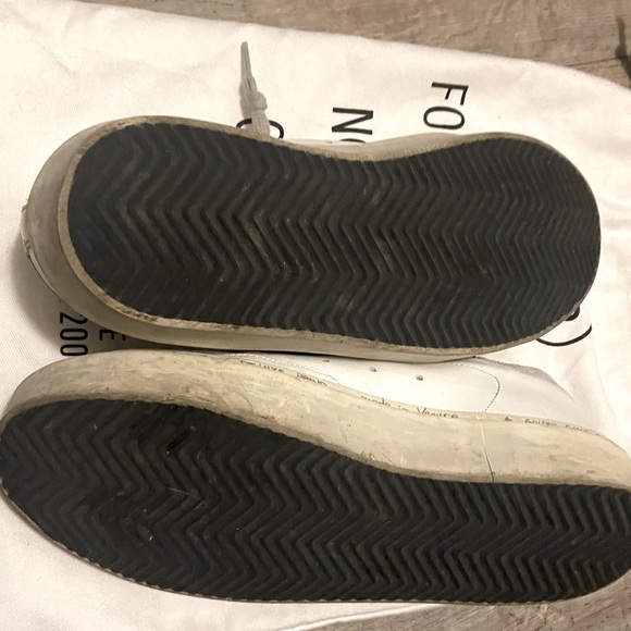 Hi Star Sneaker in White & Silver 38 - Picture 7 of 8